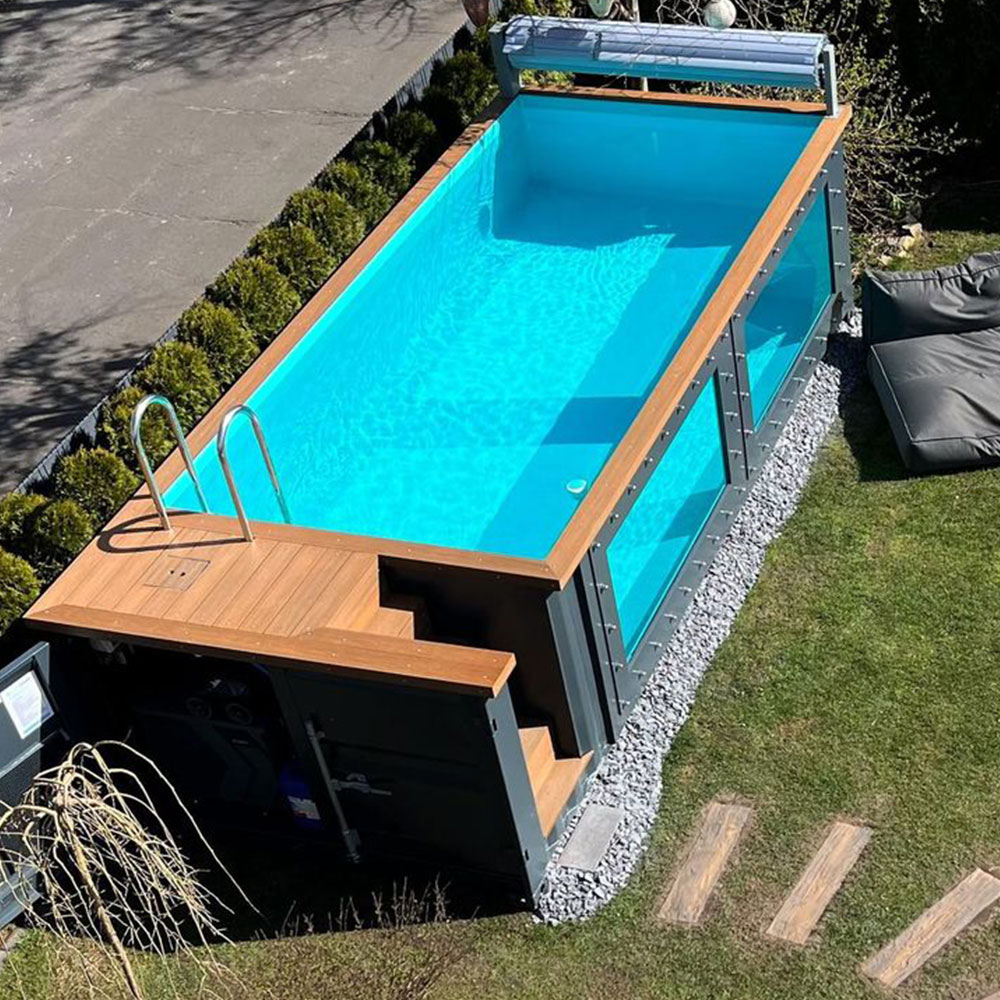 Outdoor Furniture Luxury - Piscine préfabriquée de luxe en fibre