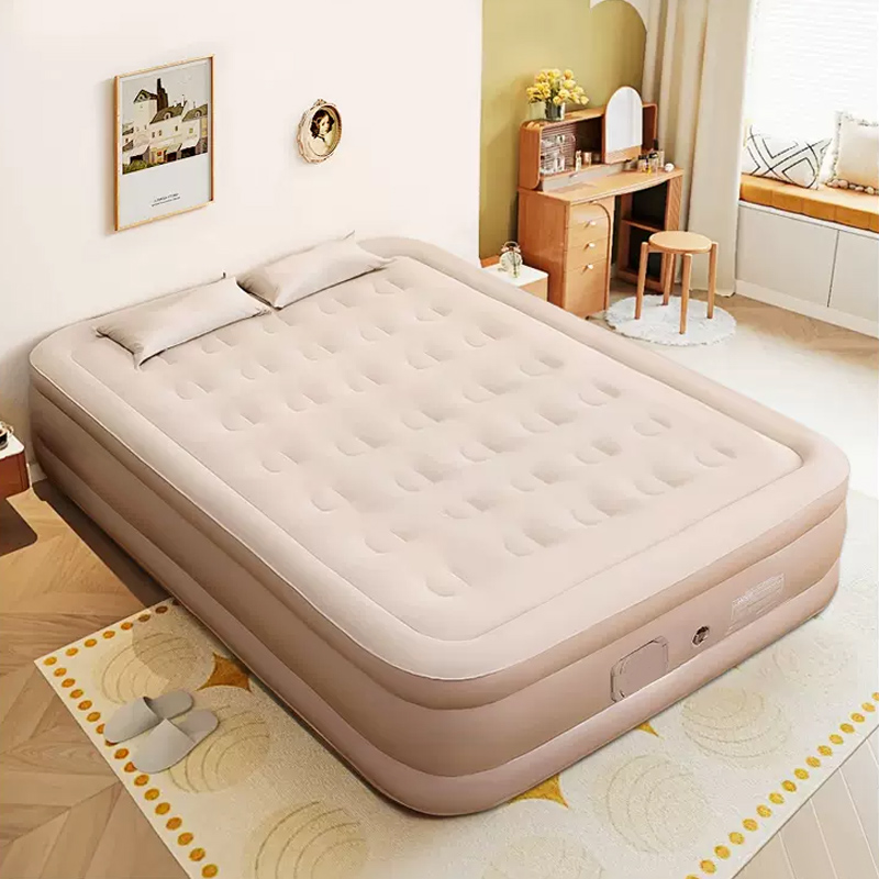 Outdoor Furniture Luxury - Matelas pneumatique Queen avec pompe intégrée,