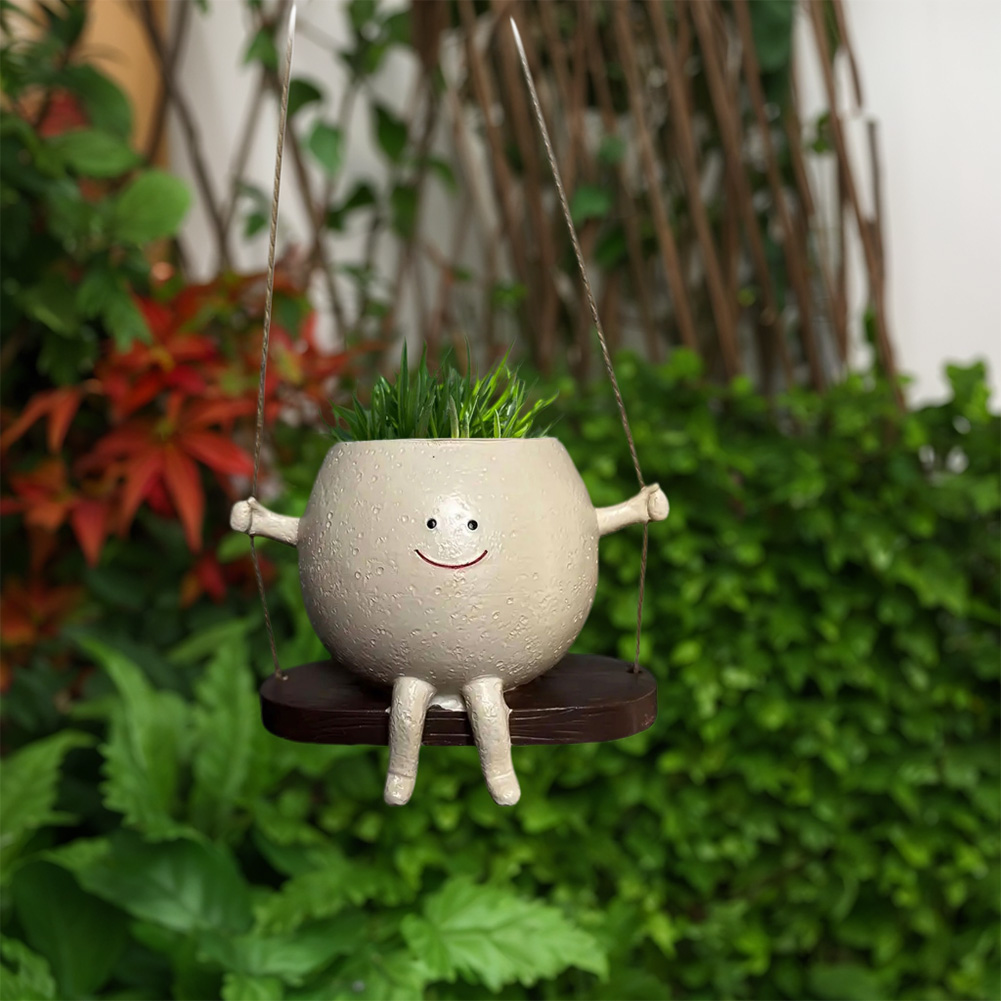 Jardinière de visage de sourir - Garden Swing Chair avis et prix