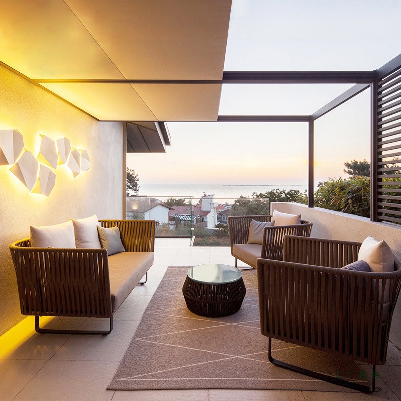 Ensemble de canapé d'extérieur - Outdoor Furniture Luxury avis et prix