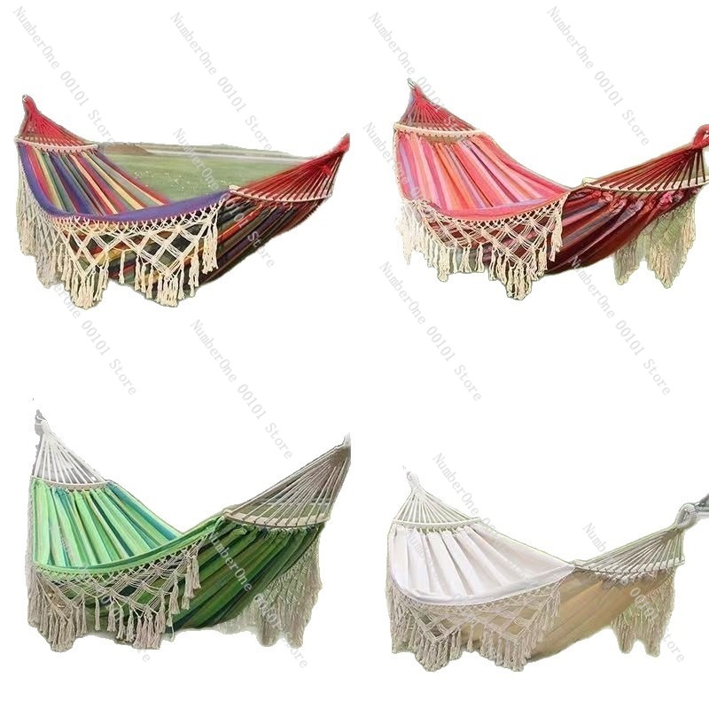 Hamac double en toile avec pom - Garden Swing Chair avis et prix