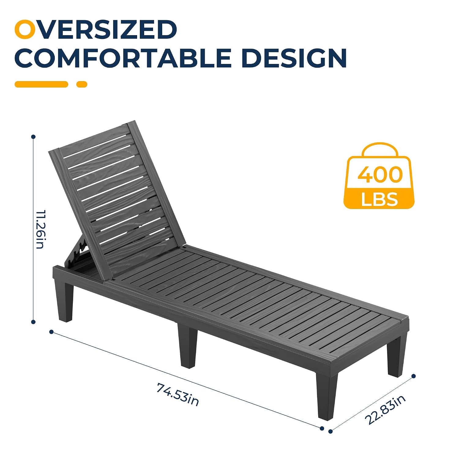 Ensemble de 4 chaises longues  - Outdoor Furniture Lounge Set avis et prix