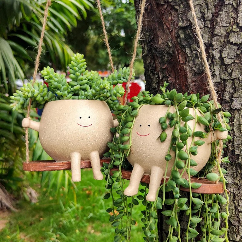 Pot de fleurs créatif en forme - Garden Swing Chair avis et prix